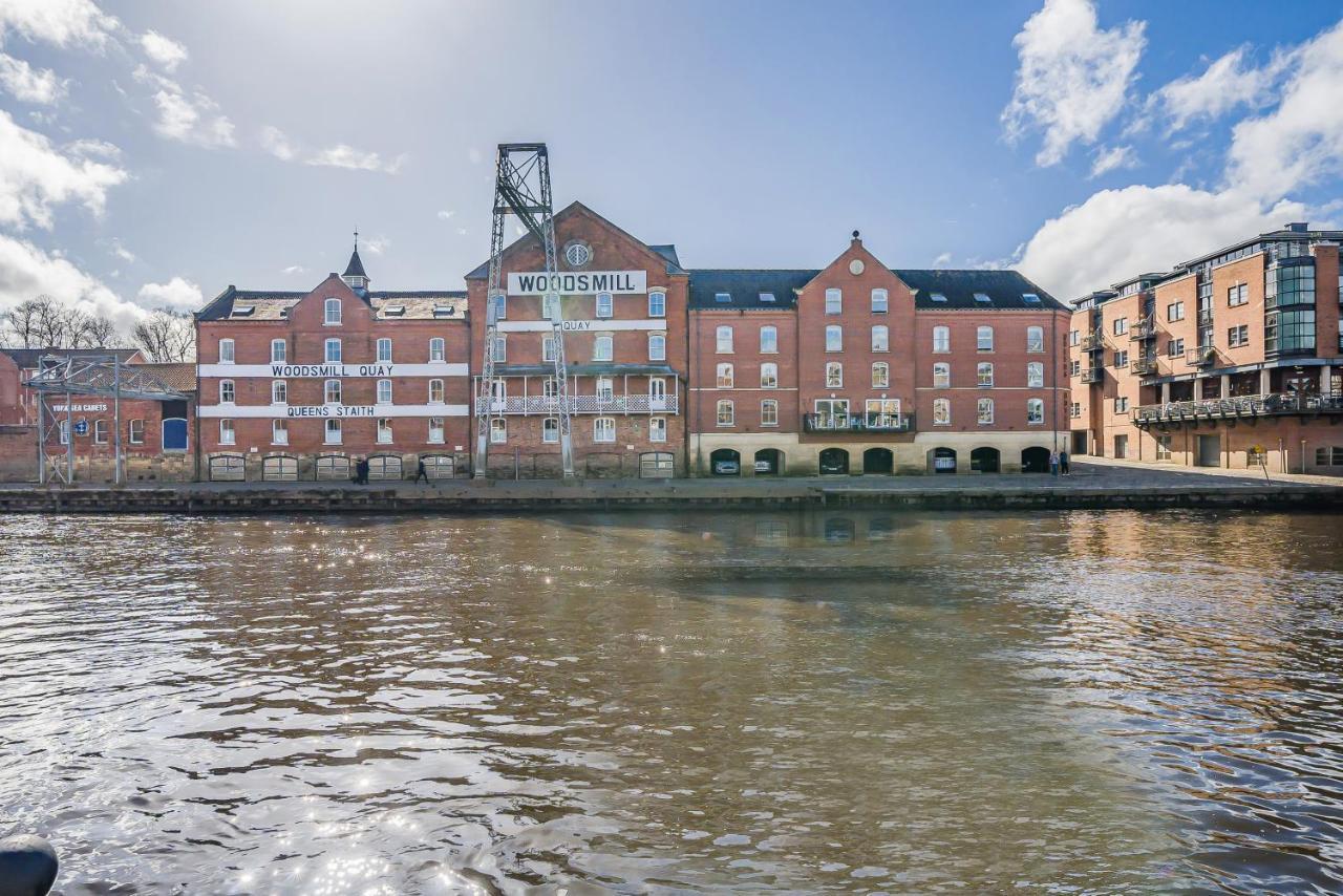 Woodsmill Quay Riverside Apartment - Heart Of 约克 外观 照片